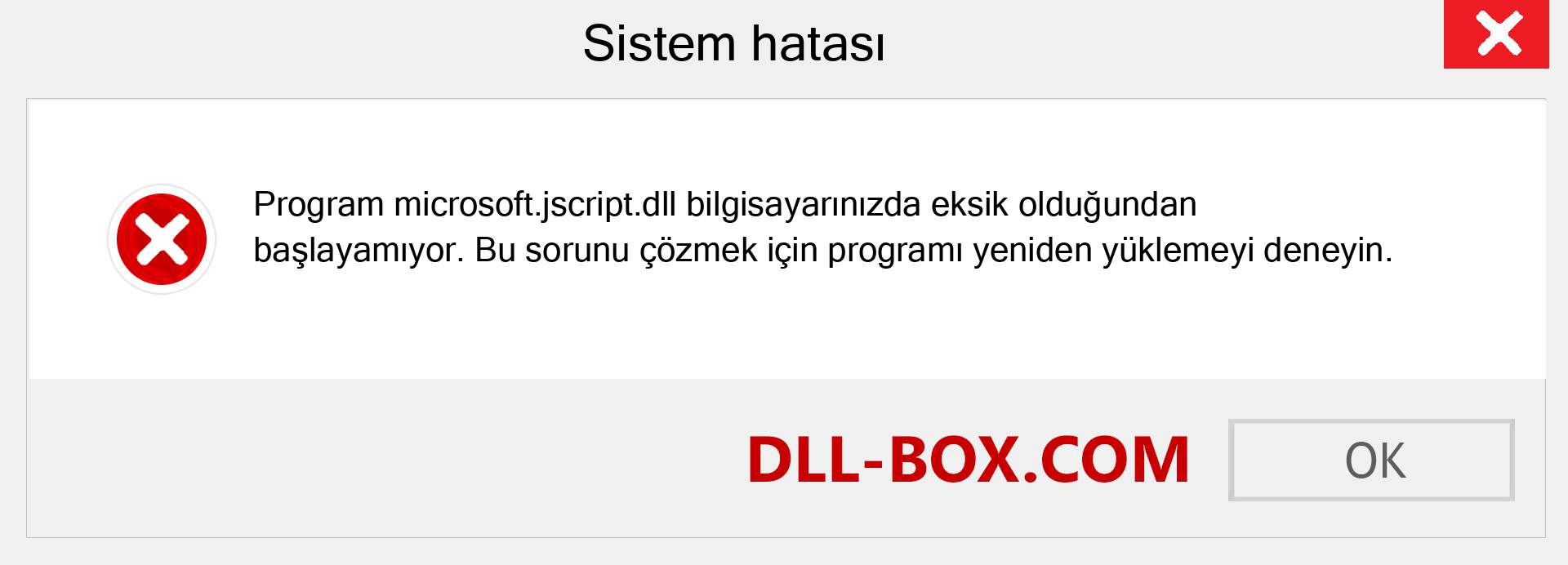 microsoft.jscript.dll dosyası eksik mi? Windows 7, 8, 10 için İndirin - Windows'ta microsoft.jscript dll Eksik Hatasını Düzeltin, fotoğraflar, resimler